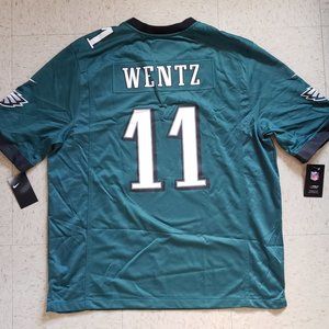 Philadelphia Eagles Carson Wentz Nike Game Jersey Men's Size 2XL